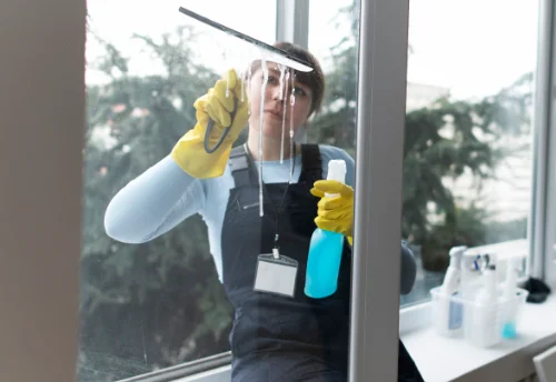Nettoyage de vitres intérieures et extérieures à Touget